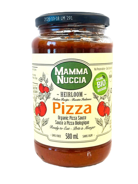 Mamma Nuccia Organic Ready-to-Eat Pizza Sauce (580 mL)