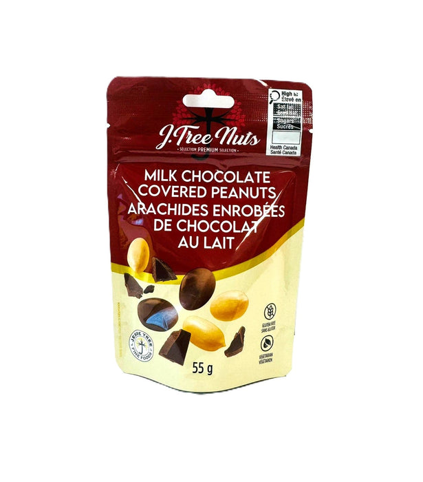 Jesse Tree Milk Chocolate Covered Peanuts (55 g)