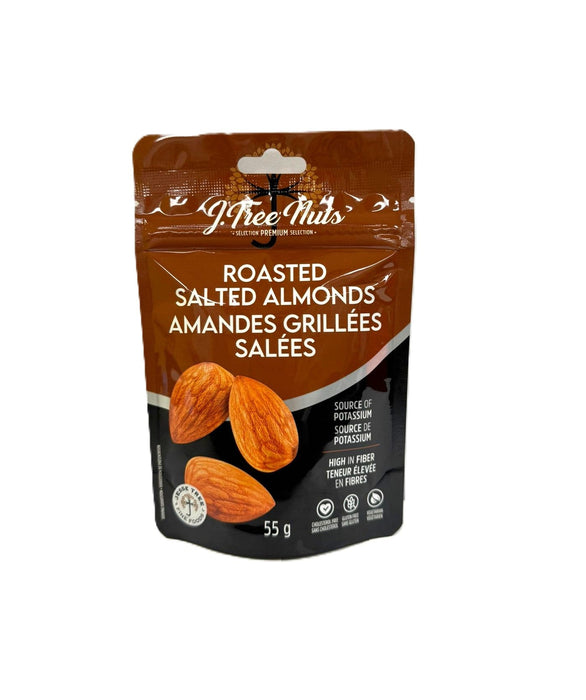 Jesse Tree Dry Roasted Salted Almonds (55 g)