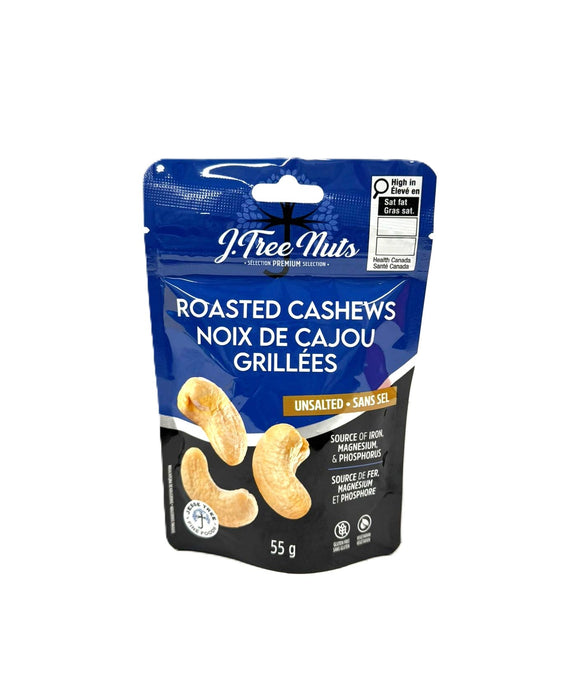 Jesse Tree Dry Roasted Unsalted Cashews (55 g)