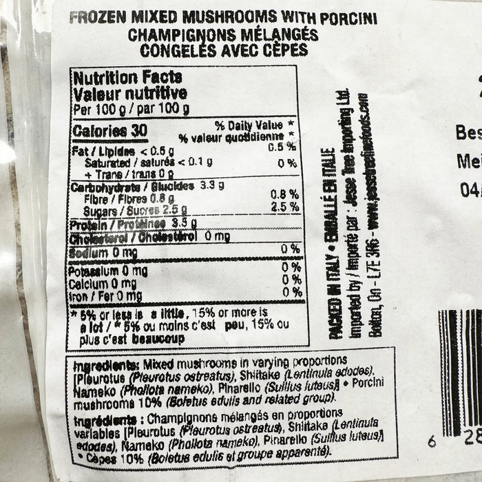 Frozen Mixed Mushrooms (1 kg)