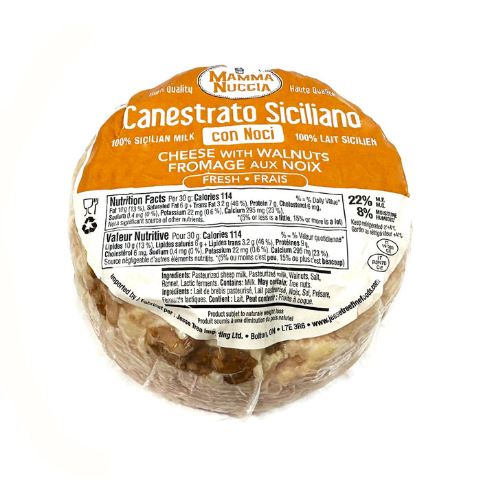 Mamma Nuccia Sicilian Cheese with Walnuts (500 g)