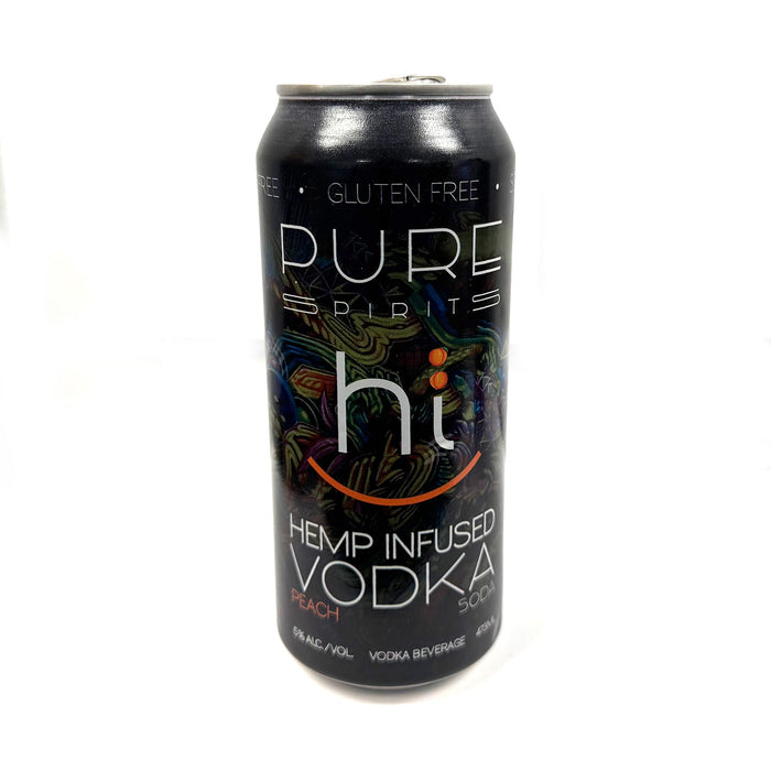 Pure Spirits Vodka Peach Seltzer (473 mL)